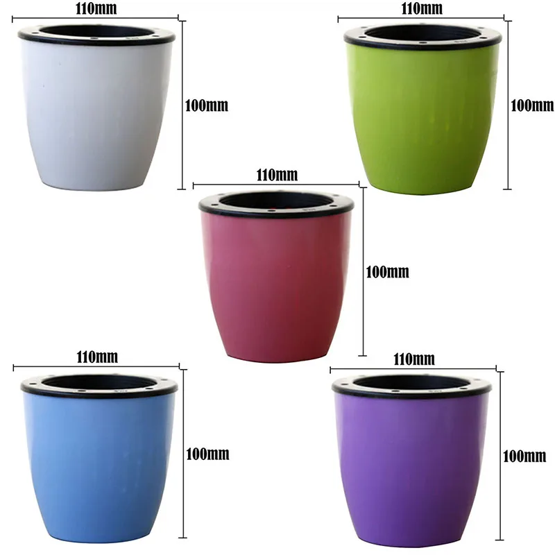 Цветочный горшок самополивающееся растение цветочный имитация керамики