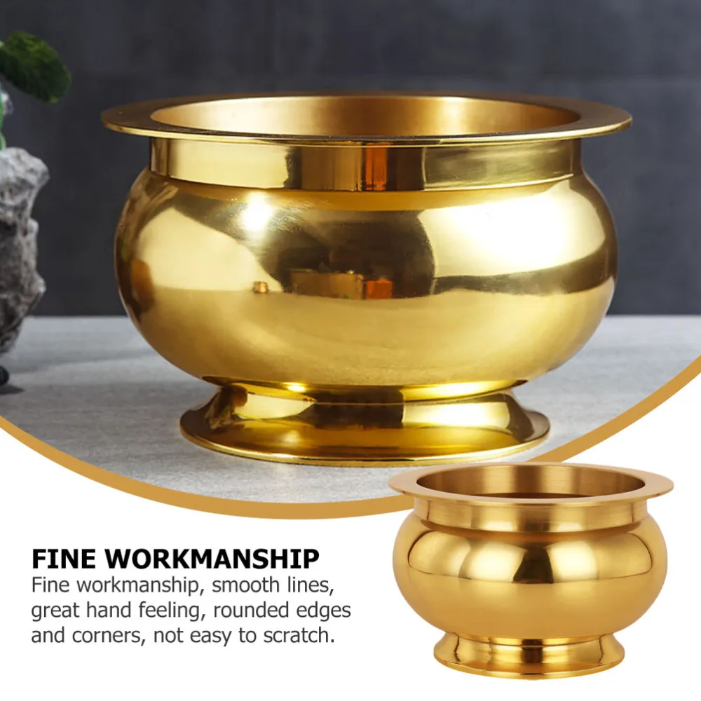 

1pc Practical Incense Burner Copper Censer Holder Copper Censer Religious Censer