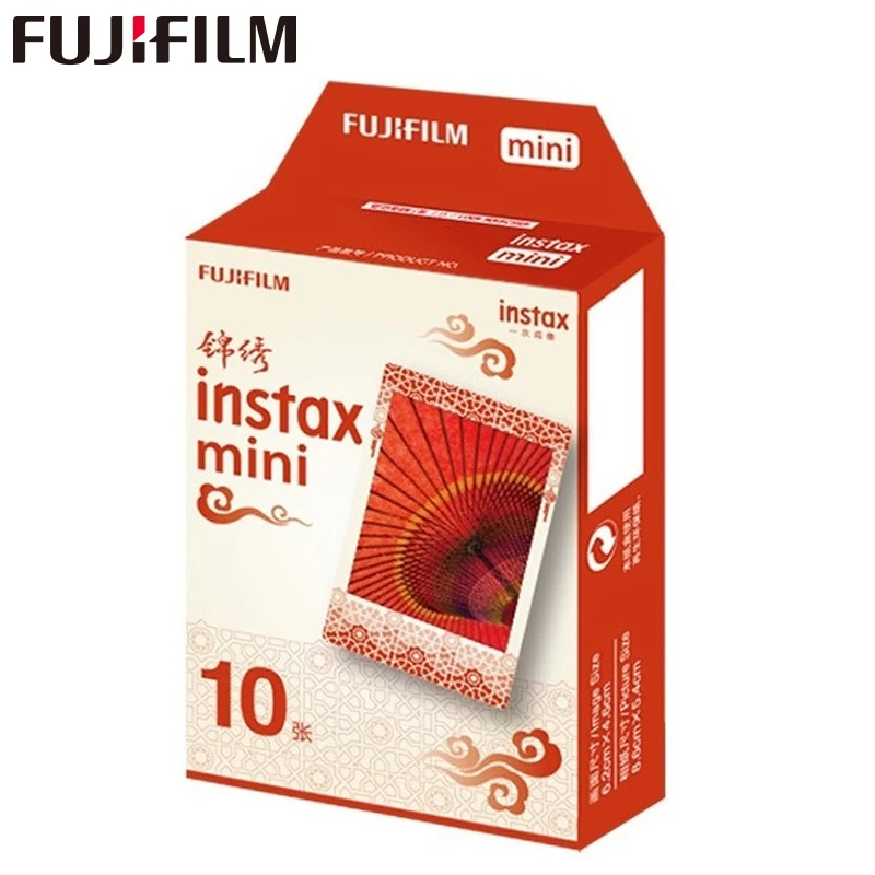 JIN XIU Fujifilm 10 листов фильм монохромный Радуга макарун Микки Алиса для Fuji Instax Mini 7 8 9 50s 7s 90 25 поделиться SP-1 мгновенный - Цвет: JIN XIU