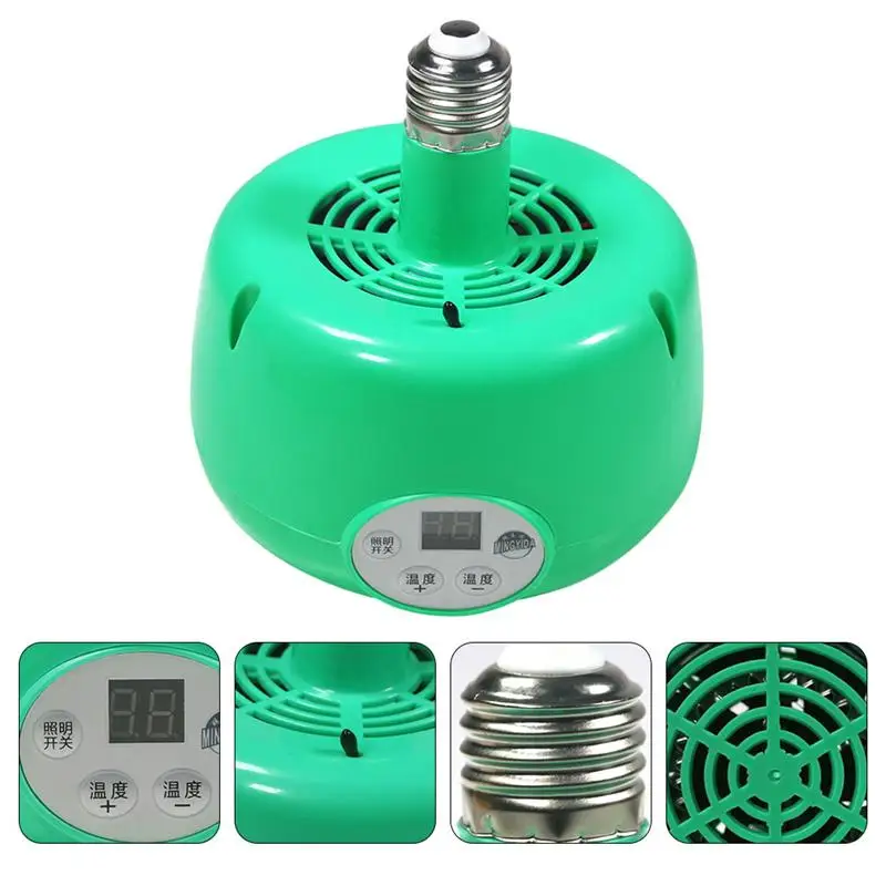 

1pc Chicken Breeding Heating Lamp Heater Fan Heat Light Heat Emitter