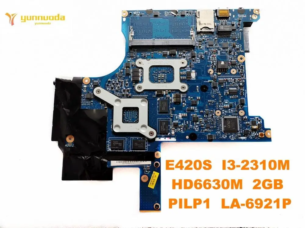 Оригинальный Для Lenovo E420S Материнская плата ноутбука I3-2310M HD6630M 2 Гб PILP1 LA-6921P