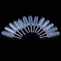 50pcs 4ml plastic straw jam flavor eyedropper squeeze transfer pipettes dropper disposable pipettes baking laboratory supplies