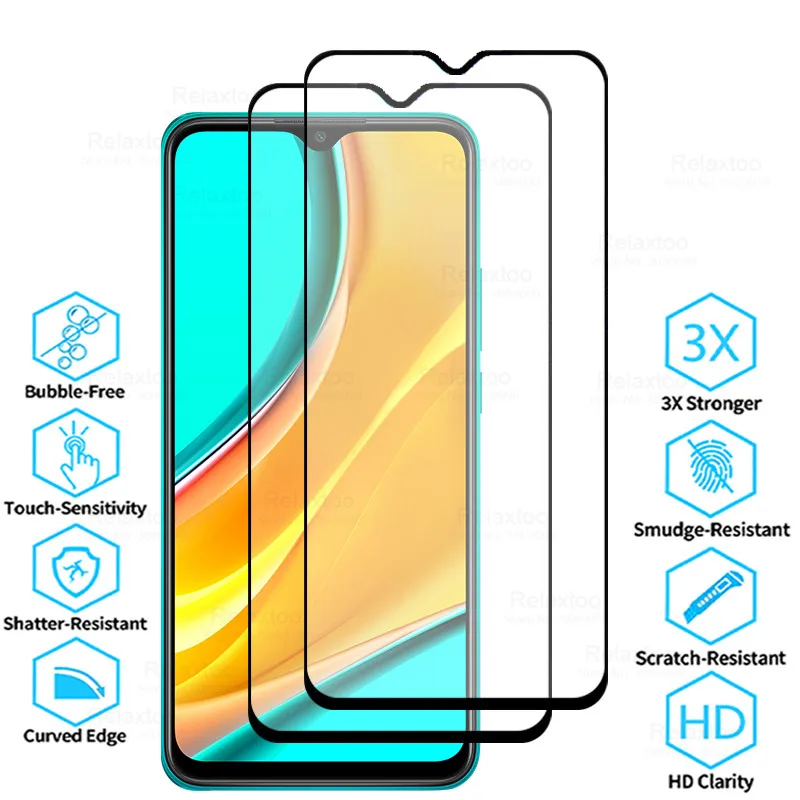 2 шт. Защитное стекло для Xiaomi redmi 9 8a 9a 9c защита экрана закаленное 8 a redmi9 c защитная