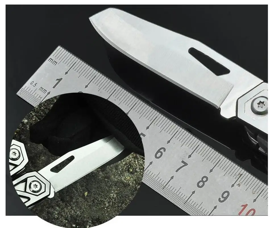 Многофункциональный комбинированный инструмент плоскогубцы складной нож