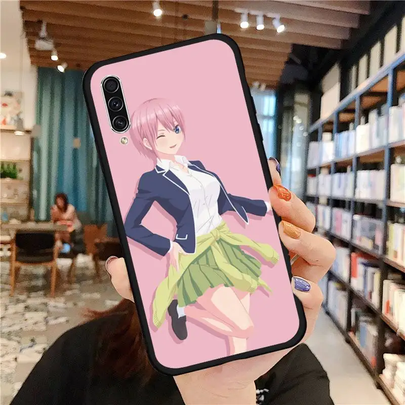 

Japan anime Nakano Ichika Phone Case For Samsung galaxy A S note 10 7 8 9 20 30 31 40 50 51 70 71 21 s ultra plus