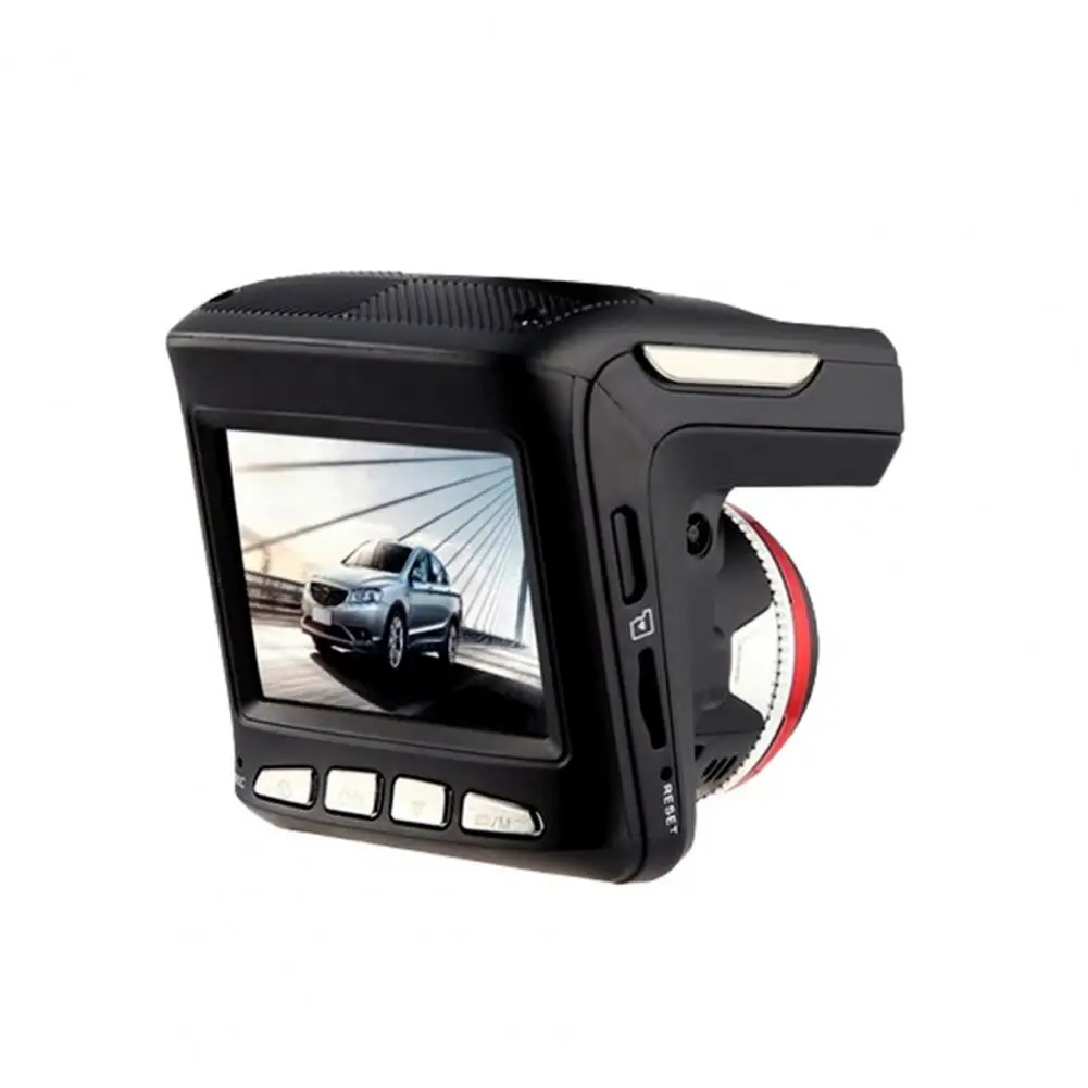 Камера с креплением на автомобиле надежно определяет скорость рекордера 2 в 1