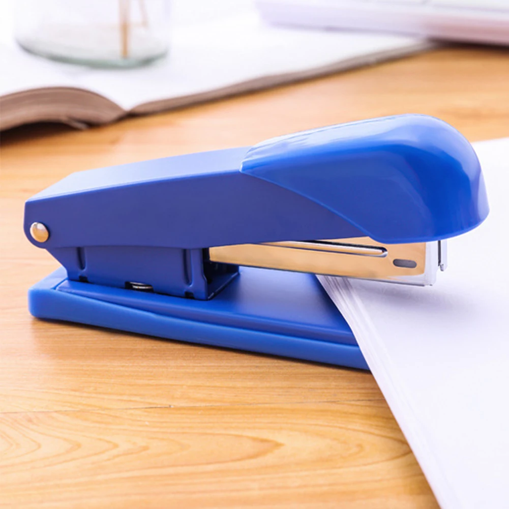 

24/6 Manual Student School Home Universal Stationery Desktop Stapler Book Sewer 50 Sheet Capacity Portable Tacker Tool