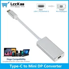 LccKaa USB C Type C USB 3,1 к мини-кабелю дисплея DP 4K HDTV конвертер адаптер для Macbook HuaWei Mate 10 Sansung S8