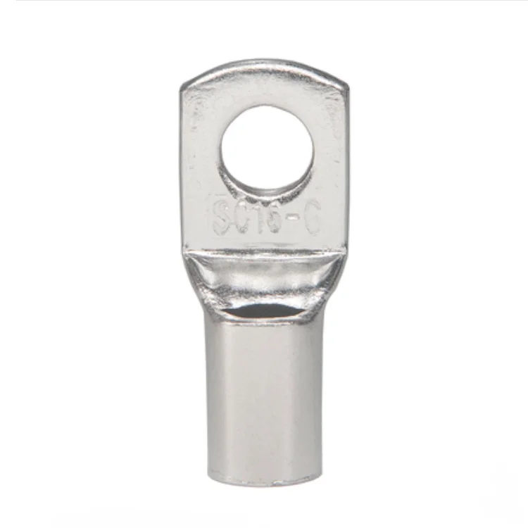 5pc SC Type Wire Nose Terminal SC25 SC35 Bare Copper Battery Block Lugs Hole ID 6mm 8mm 10mm 12mm Crimp DTGA Cable End Connector |
