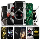 Чехол Fandas для Alcatel 1S 2020, мягкий силиконовый защитный чехол из ТПУ, чехол для Alcatel 3L 2020 1V 2020, чехол, оболочка, мультяшный Кот