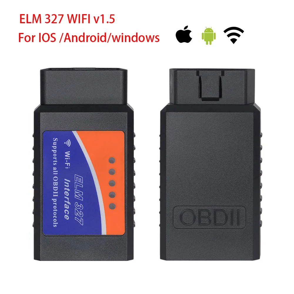 Автомобильный диагностический сканер ELM327 V1.5 Bluetooth/Wifi OBD2 v1.5 Elm 327 Bluetooth PIC18F25K80 OBDII
