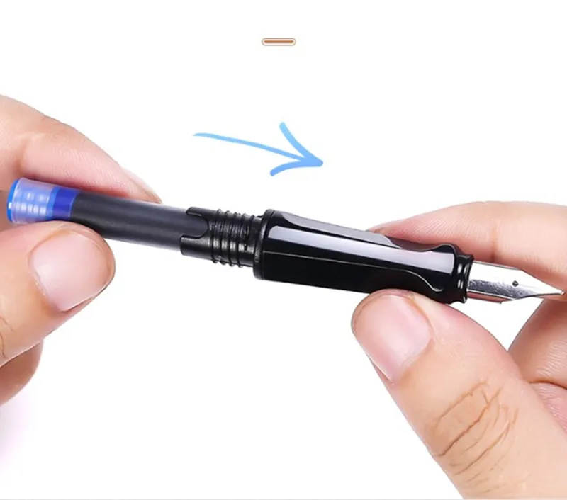 Чернильная ручка Jinhao 1 коробка каждого цвета 80 шт. чернильная красная синяя