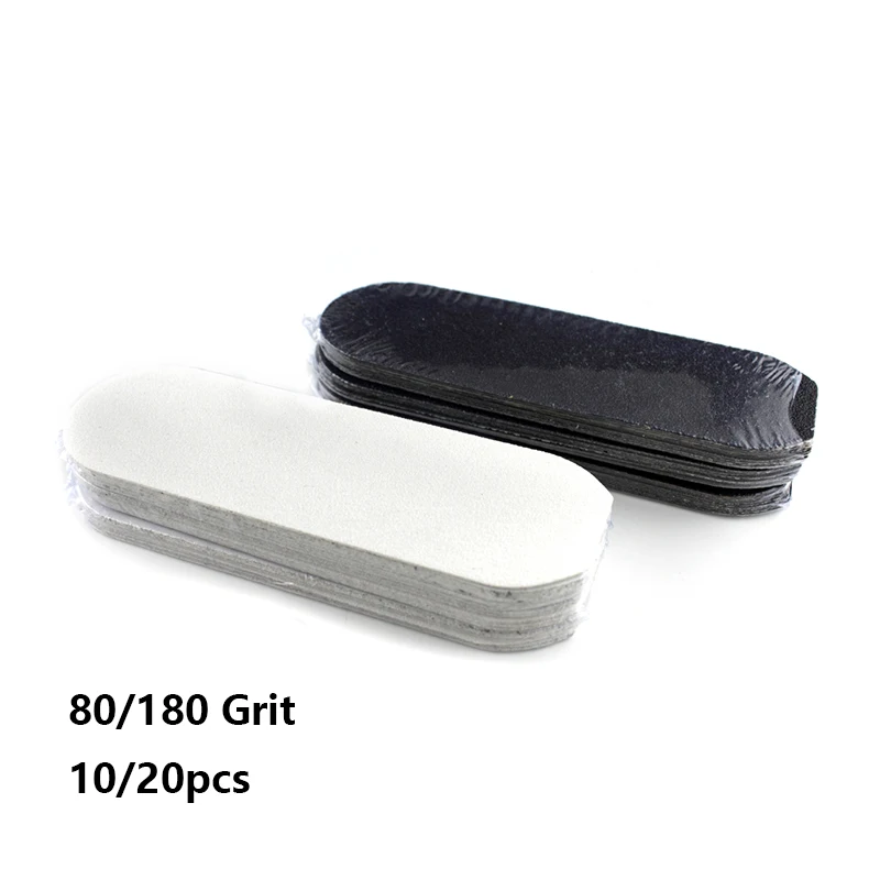 Белая/черная сменная шлифовальная бумага пилки для ног грубая заправка сменные