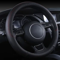black blue red car steering wheel cover sport auto steering wheel covers car accessory 38cm car styling breathable