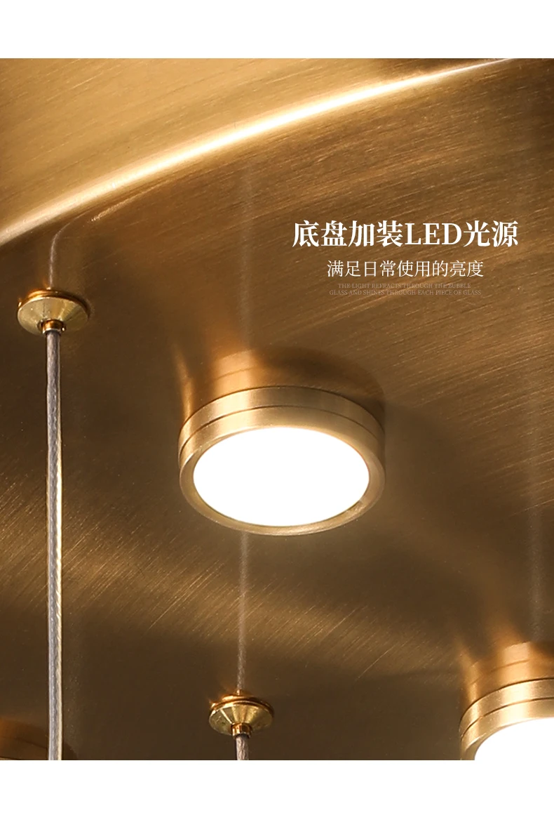 安い ダブルスパイラル階段ロングシャンデリアライト高級アート手作りガラスヴィラポストディナー現代の寝室のベッドサイドランプ