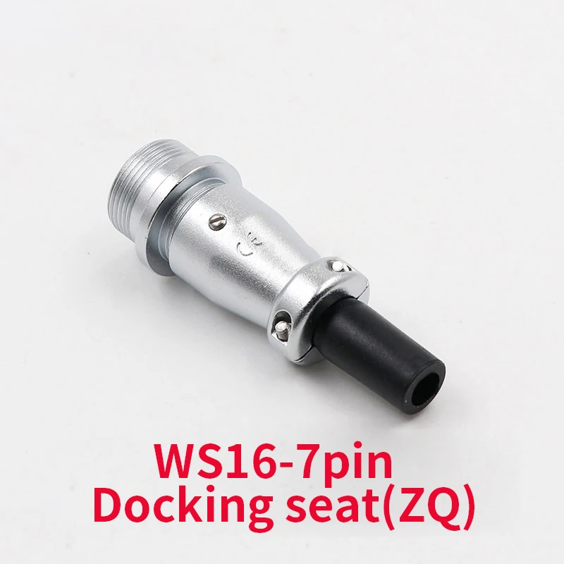 

WS16 Connectors 7 pin,High Voltage Connector Plug Socket, Industrial Power Connector 7 pin, Waterproof, Shockproof, IP68