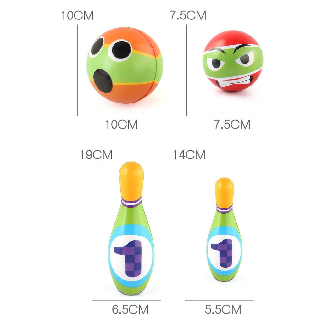 

1Set Funny Baby Outdoor Toys Kids Interaction Leisure Cotton Bowling Educational Funny Sports Toys Set
