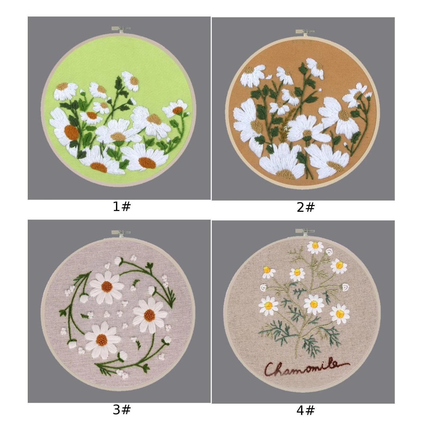 3D DIY Набор для вышивки с цветочным принтом ручная вышивка крестиком шитье ремесел