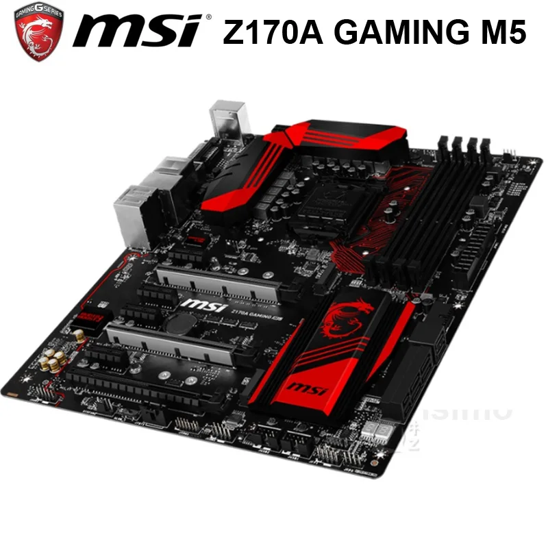 Материнская плата MSI Z170A игровая M5 Intel Z170 Core i7/i5/i3 LGA 1151 DDR4 оригинальная десктопная