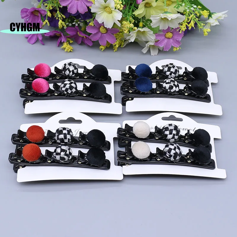 Оптовая продажа новые милые заколки для волос девочек Черные повязка на голову