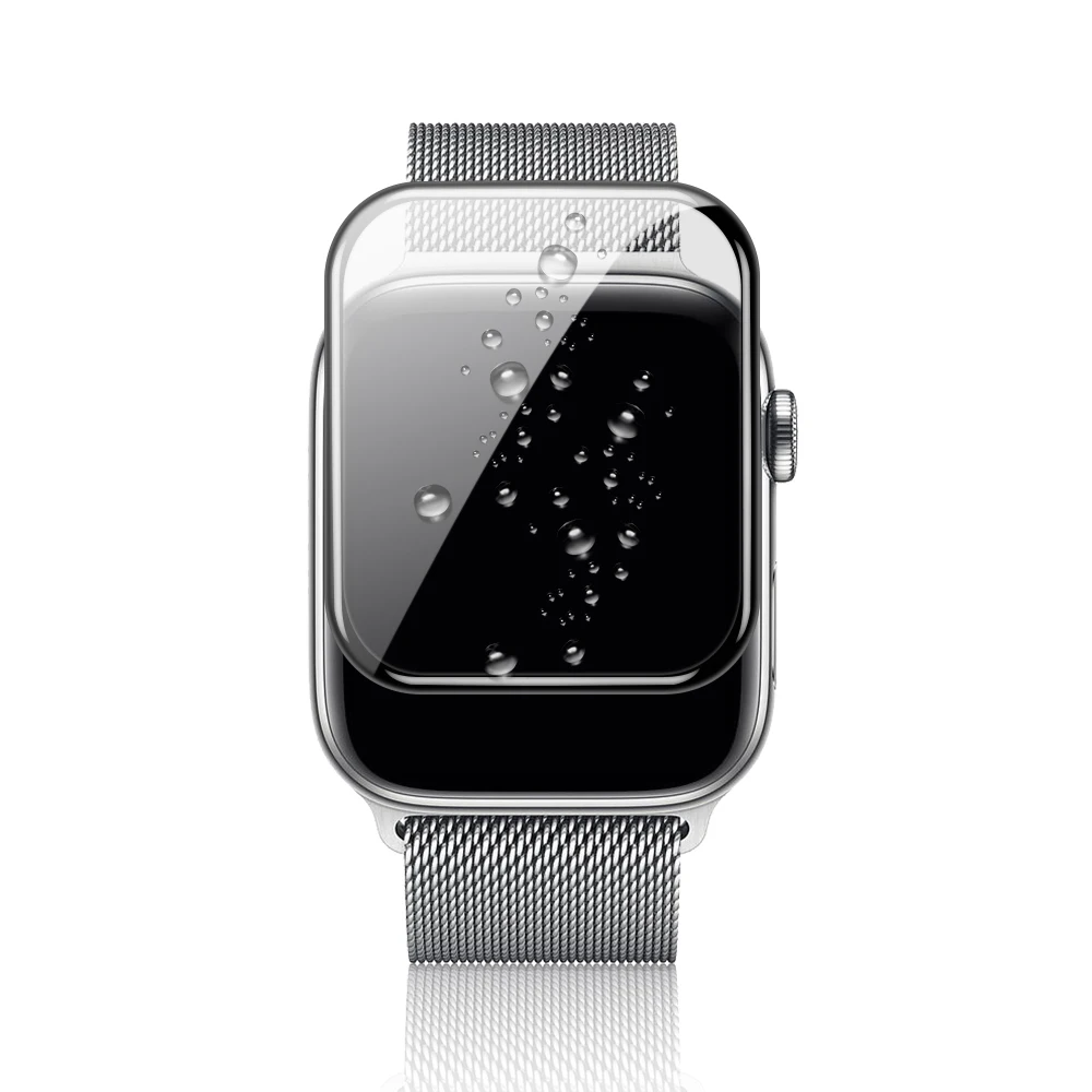 Из закаленного стекла для apple watch версии 4/5 Анти-Царапины 3D HD Экран протектор 44/40 мм