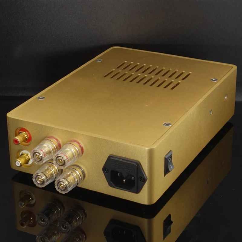 

Vogue 160*55*240mm 220V 50W*2 HIFI Amplifier 4~8 Ohm Music Box Japanese HDAM Circuit Guts Not Losing Class A Power Amplifier