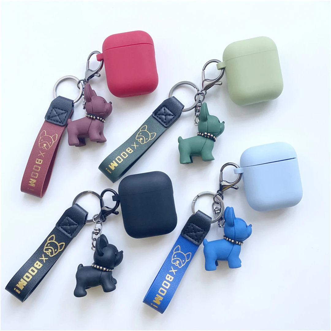 Классический силиконовый чехол с брелоком для французских кожаная кукла в стиле