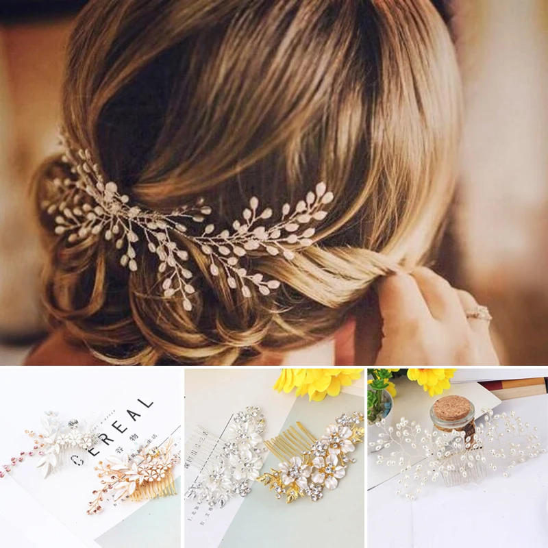 Свадебные украшения в западном стиле головной убор для невесты ручной работы