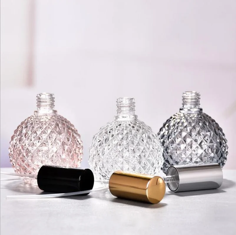

100ml Spray Bottle Glass Perfume Atomizer Perfume Bottles Refillable Glass Thick Fragrance Cosmetic Packaging Spray Bottle