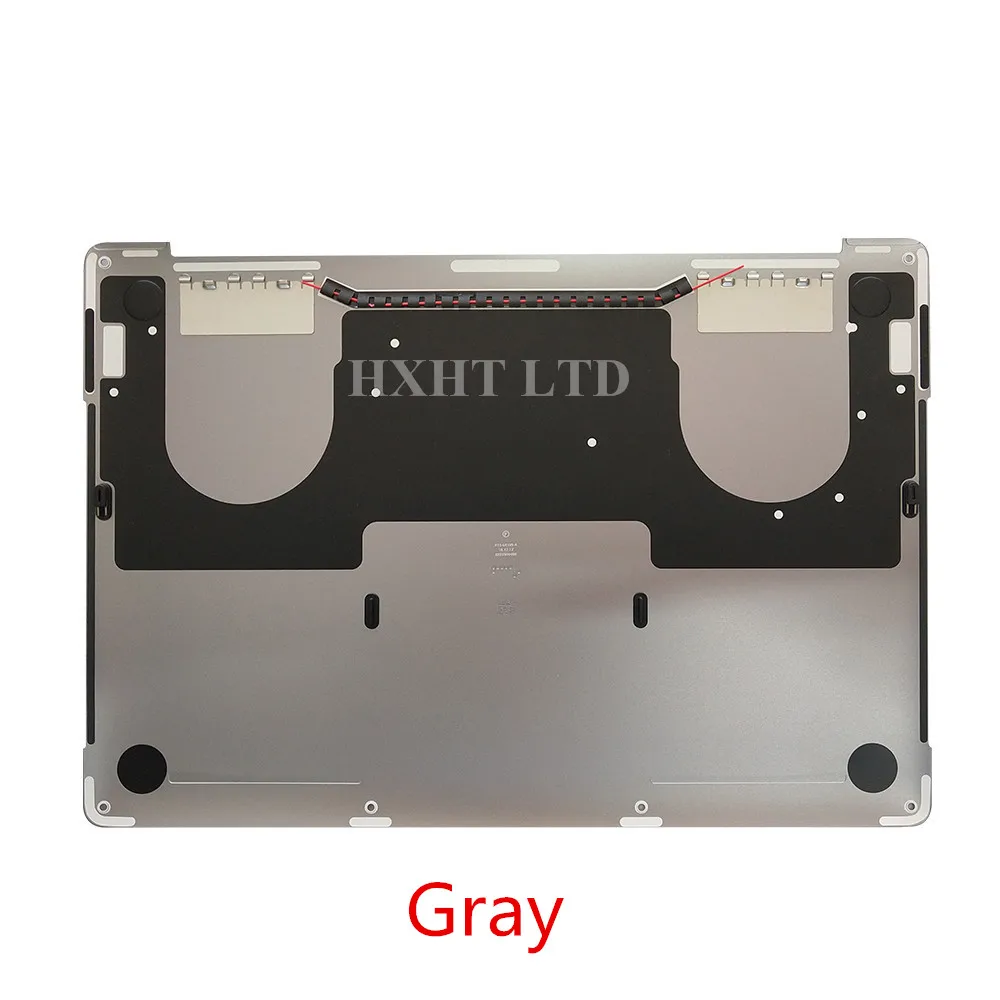 Новый нижний чехол A1706 Нижняя крышка серебристого/серого (серого) для Macbook Pro 13
