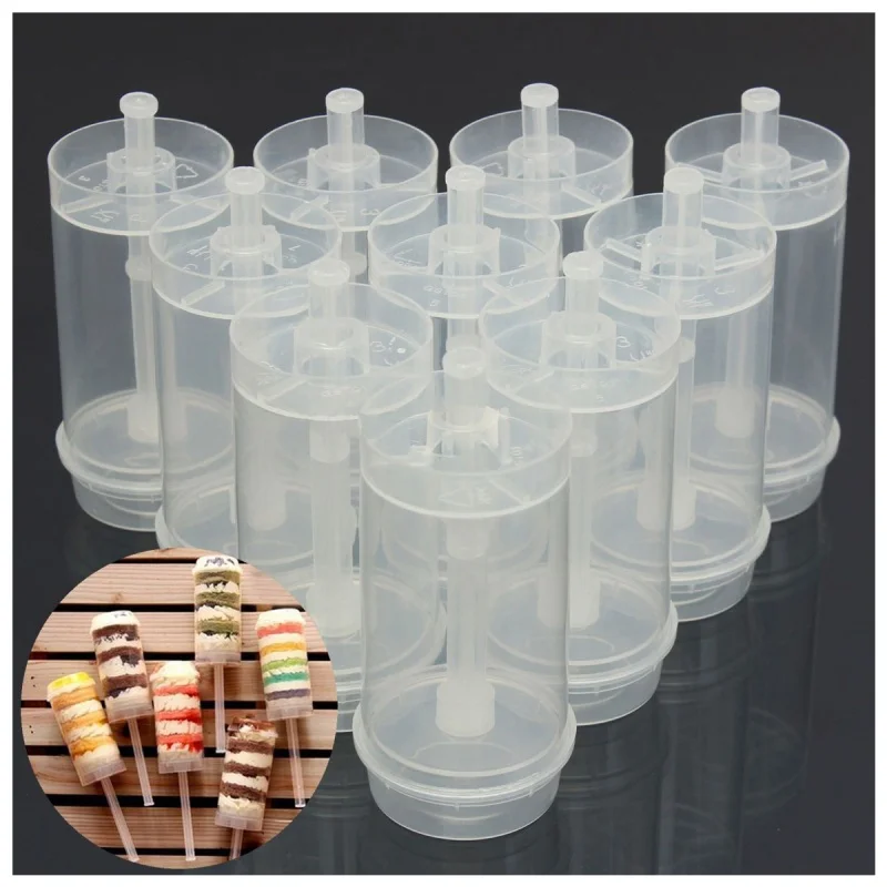 

50x Cakes Dessert Push Up Containers Shooter for Party Use