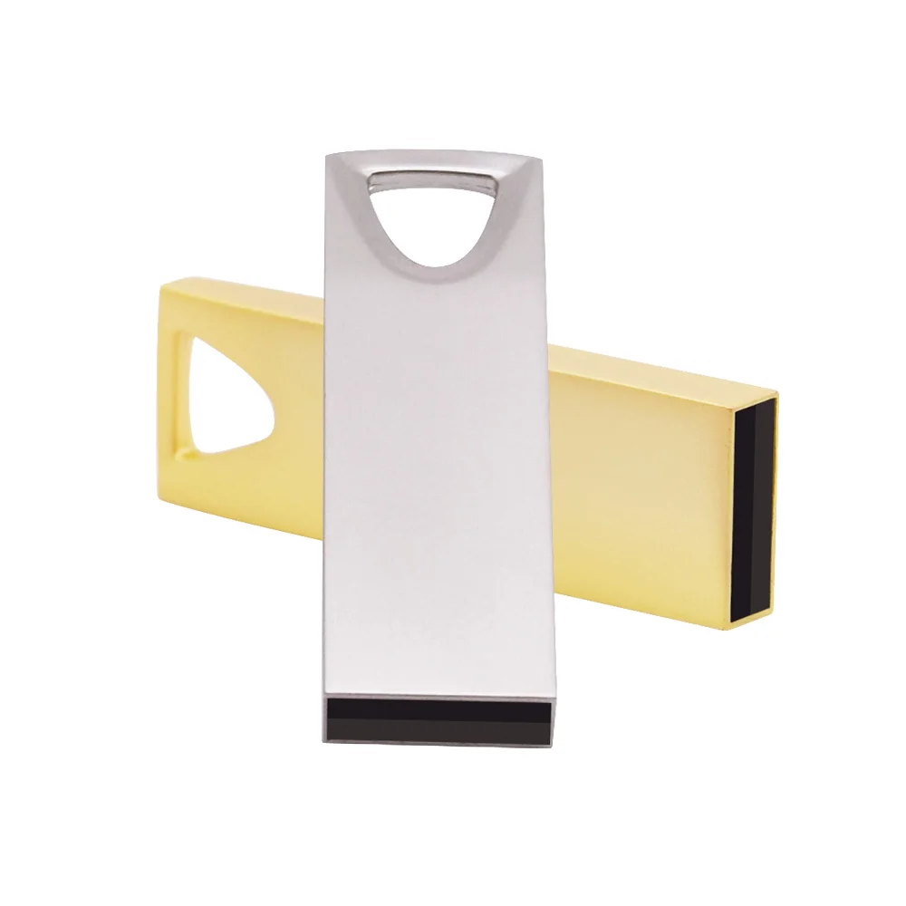 Новый стиль металлическая usb флеш накопитель USB 2 0 4 ГБ 8 16 на заказ Флешка 32 64