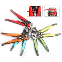 wozobuy multifunctional wire stripper crimper cable cutter automatic wire stripper crimping pliers terminal 0 2 6 0mm2 tool