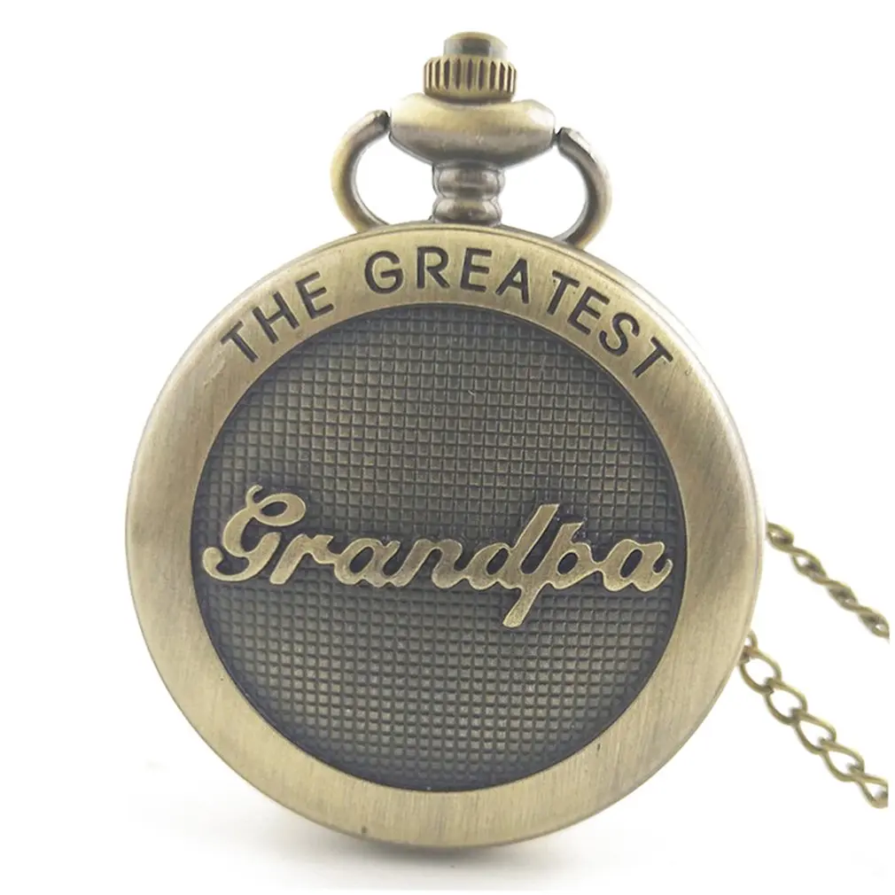 GENBOLI 1 шт. винтажные старинные круглые кварцевые карманные часы с циферблатом