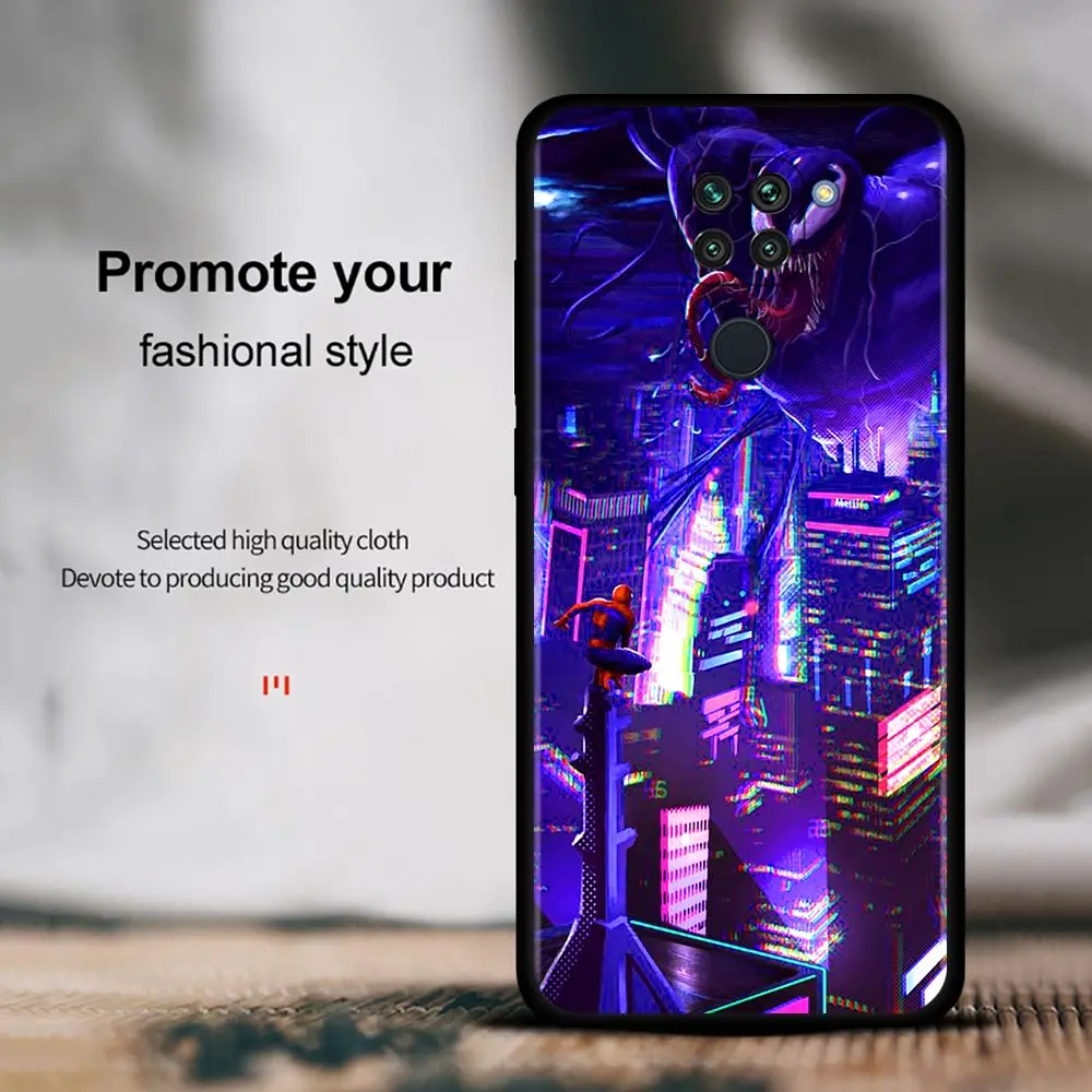 Чехол для Xiaomi Redmi Note 10 9 9S 9T 8 8T 7 Pro Max силиконовый мягкий чехол K40 9A 9C Venom Marvel |