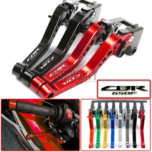 Рычаги тормозной ручки CNC алюминиевые Короткие регулируемые рычаги муфты для Honda