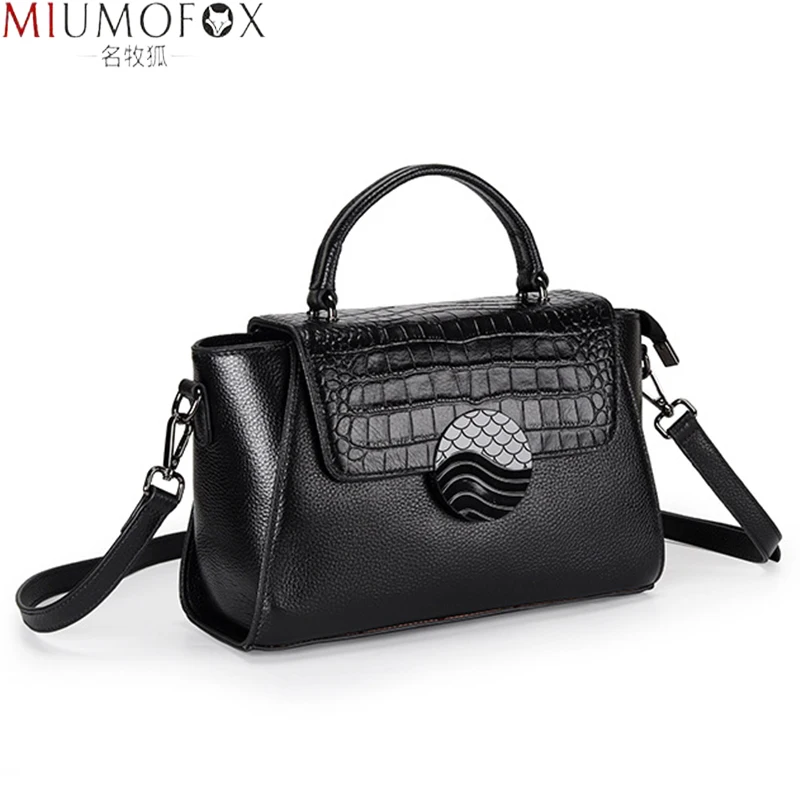 

Designer Alligator Top Handle Handbag Genuine Leather Bag 2022 New Fashion Women Bags Shoulder Luxury Brands Bag Bolsa Crossbody