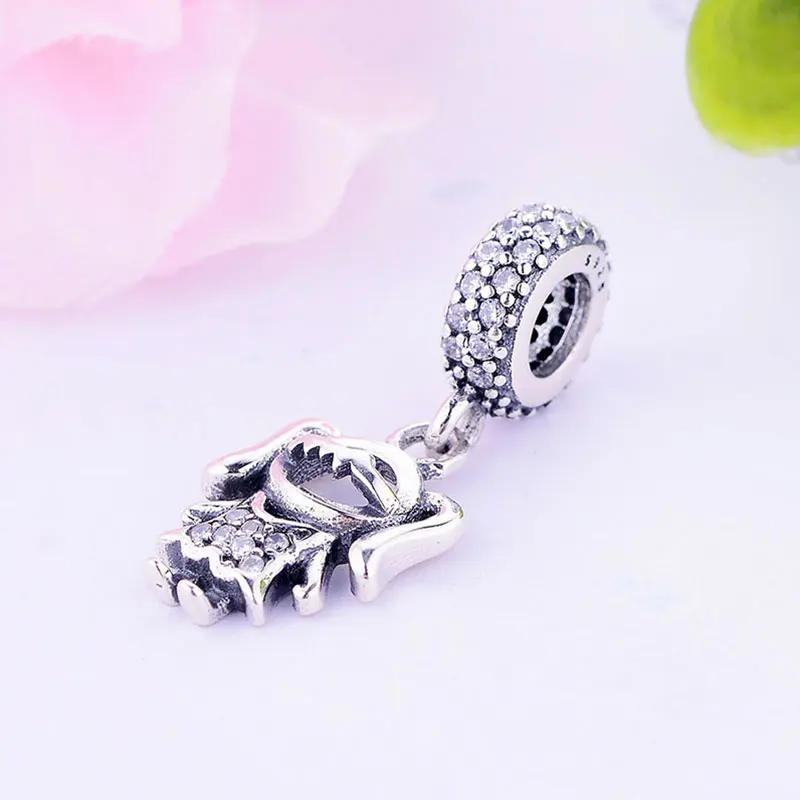 Подвеска Шарм из серебра 925 пробы с бусинами для мальчиков и девочек|Бусины| |