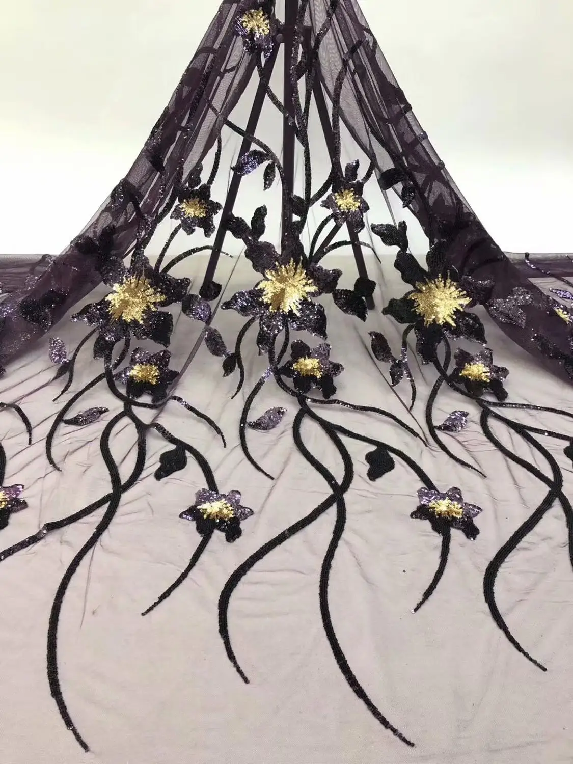 Горячая Распродажа африканская кружевная ткань 2020 Высококачественная блестящая