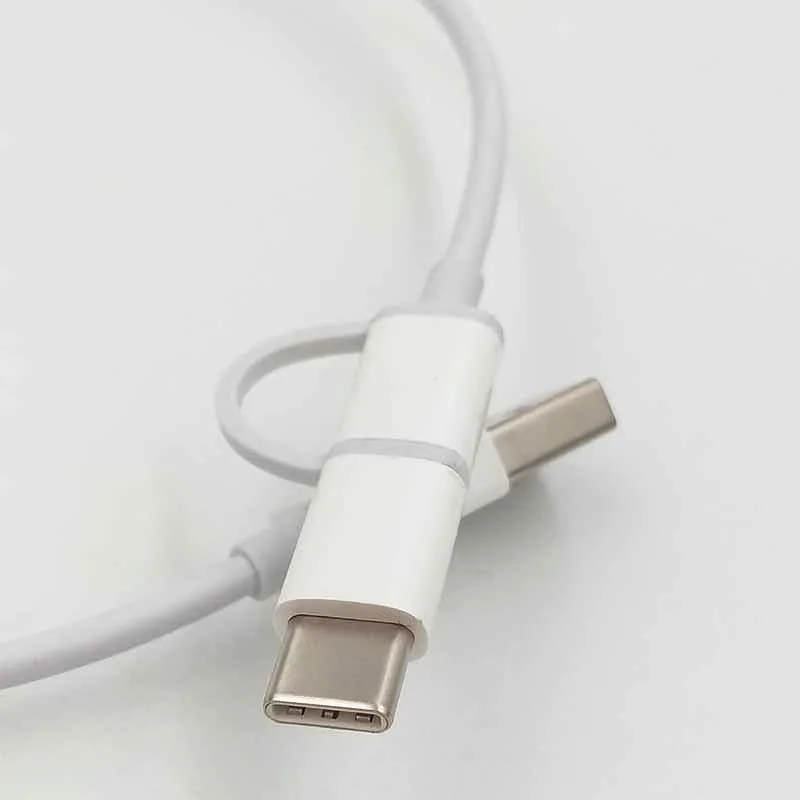 Оригинальный кабель Micro usb Xiaomi Type C 2 в 1 для быстрой зарядки и синхронизации данных