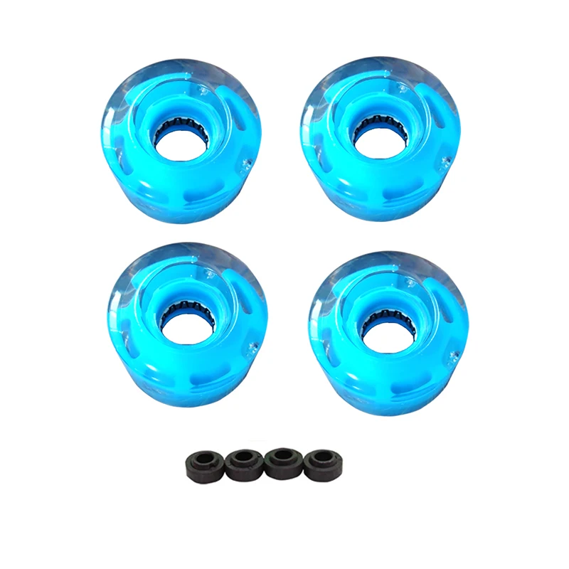 4 шт. светодиодные колеса для скейтборда 58 мм | Спорт и развлечения