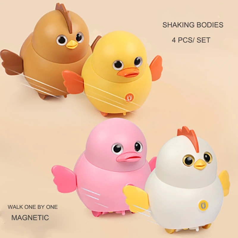 

New Smart Interactive Colorful Cat Toy Songs Magnetic Shaking Animals Set Multi-color Toys USB Rechargeable Cat Kitten Ball Toy