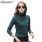 Футболка женская с длинным рукавом, теплая, повседневная, в Корейском стиле, 2020