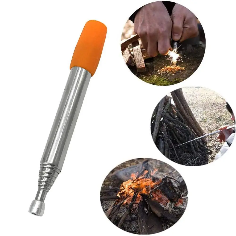 

Barbecue BBQ Blow Fire Tube Mouth Blowpipe Tools For Outdoor Tool Stick Beach Fire Blowing Camping Garden Equipment I0H5