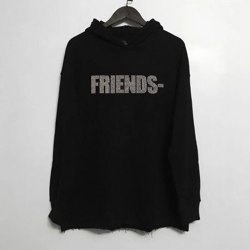

Chao brand vlone Hoodie big V vlon casual hot drilling Hoodie