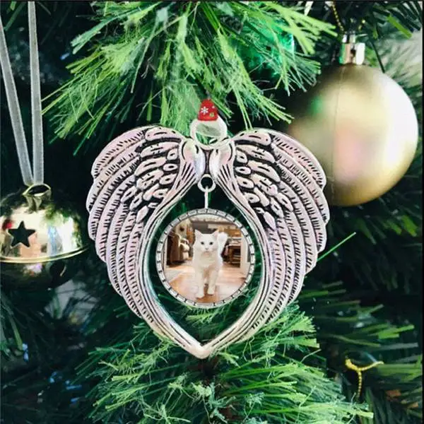 В памяти Крылья Ангела украшение для рождественской елки подвесные украшения