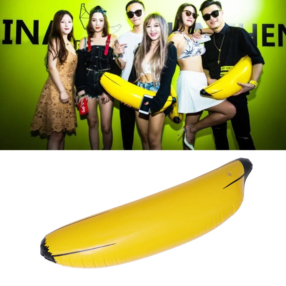 

PVC Inflatable Banana Display Props Creative Gift Artificial Home Wedding Showcase Decorations