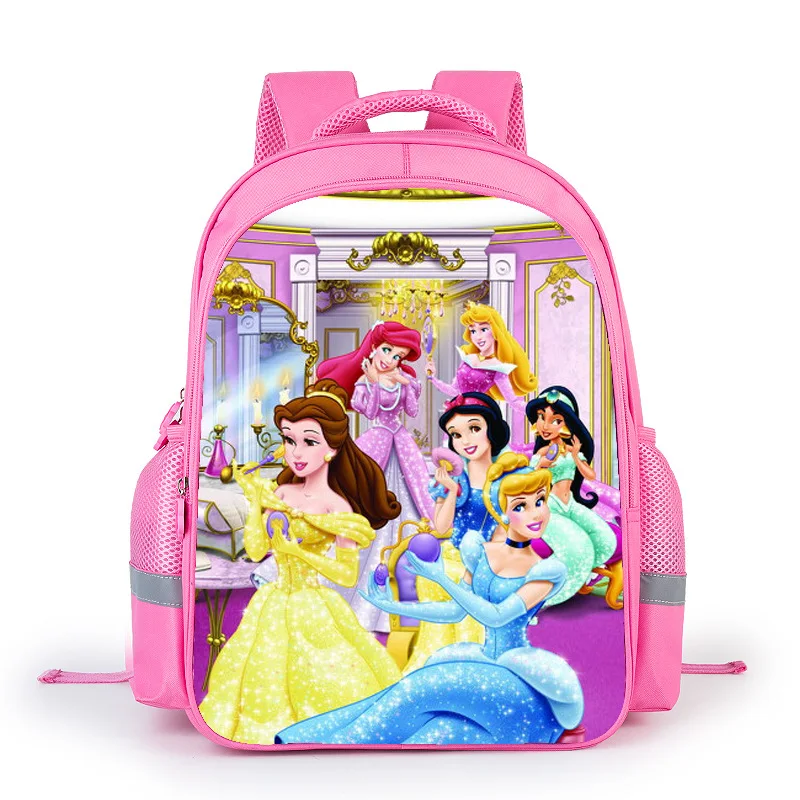 Школьные ранцы для девочек детские рюкзаки Disney принцесс 16 дюймов|Школьные ранцы|