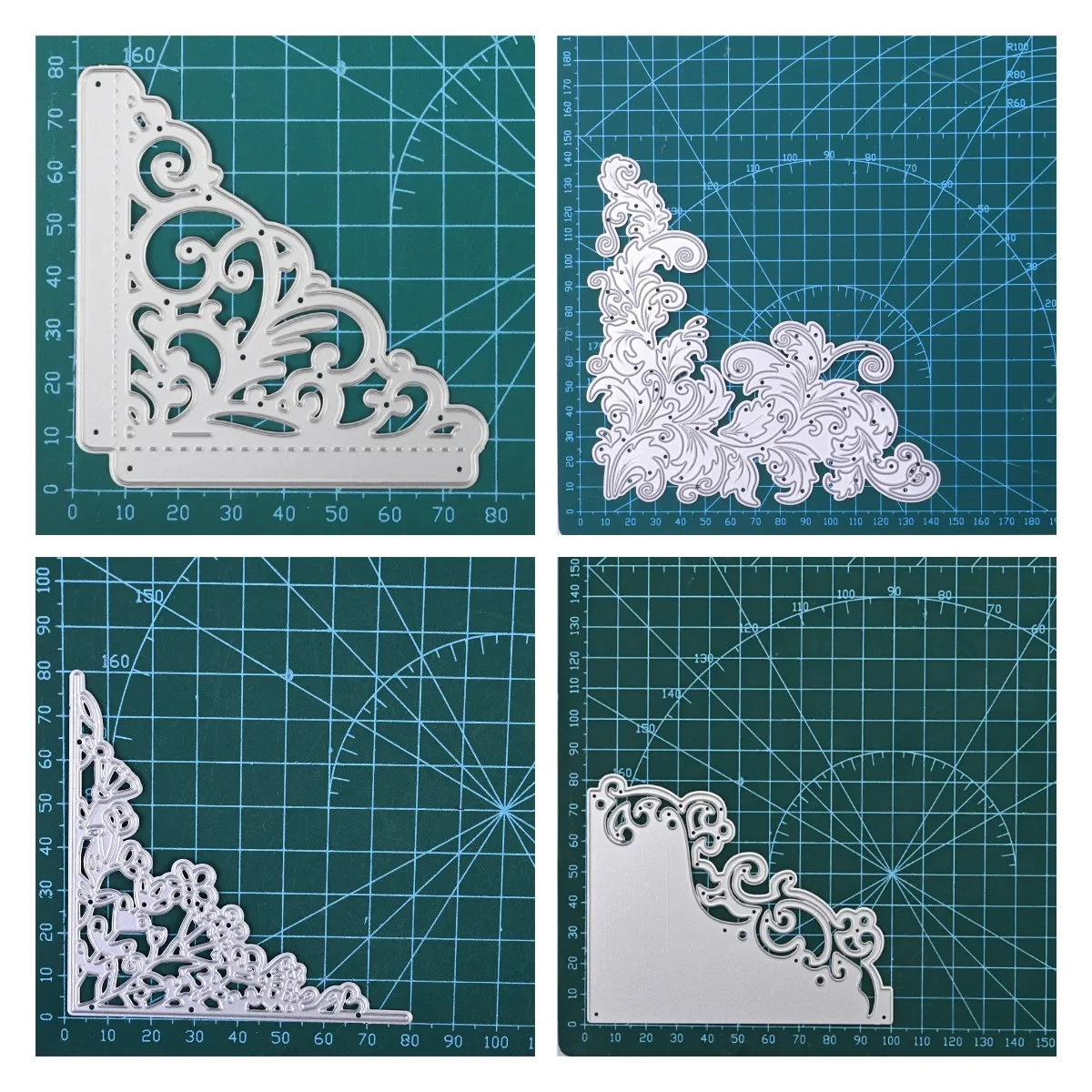 InLoveArts кружевные цветы металлические Вырубные штампы форма для приглашения