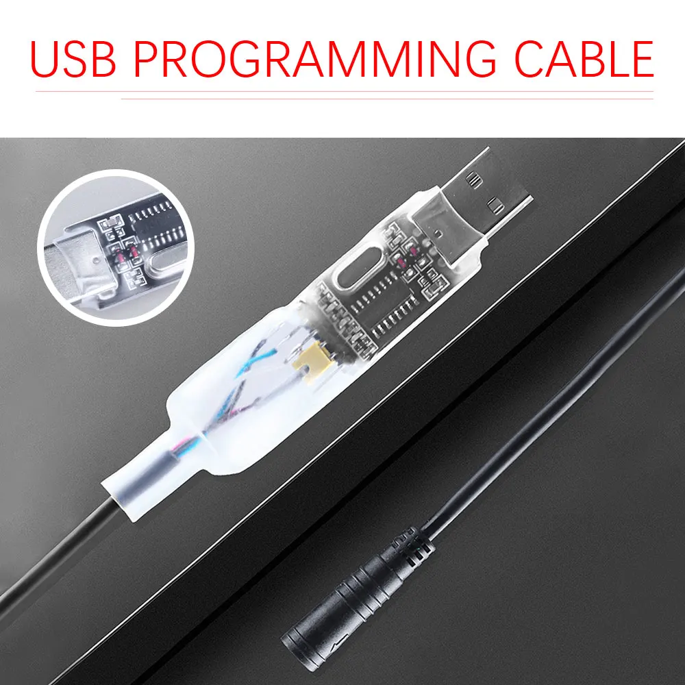 

BAFANG 8fun USB Programming Cable With 5Pin Female for BBS BBS01 BBS02 BBSHD Mid Drive Motor Kits